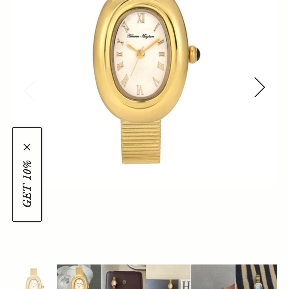 Gold Women’s Watch